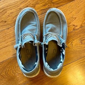 Hey Dudes, Mens Size 10, Color Grey/Khaki